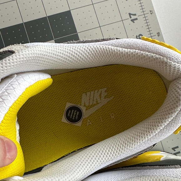 Nike Air Max Sneakers - White, Black, Yellow - Picture 11 of 14